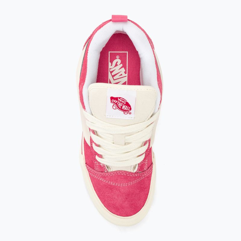 Buty Vans Knu Skool pink/true white 5