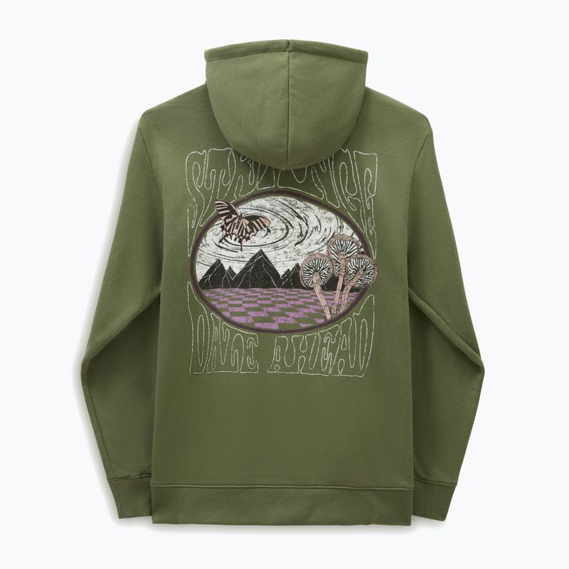 Bluza damska Vans Dazed Strange Bff Hoodie olivine 2