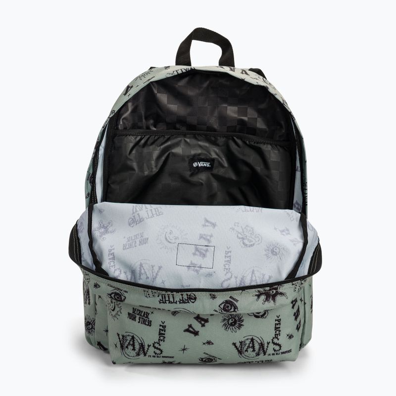 Plecak miejski Vans Old Skool Backpack 22 l iceberg green 4