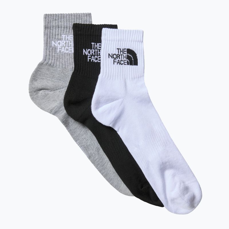 Skarpety trekkingowe The North Face Multi Sport Cush Quarter Sock 3 pary black assorted