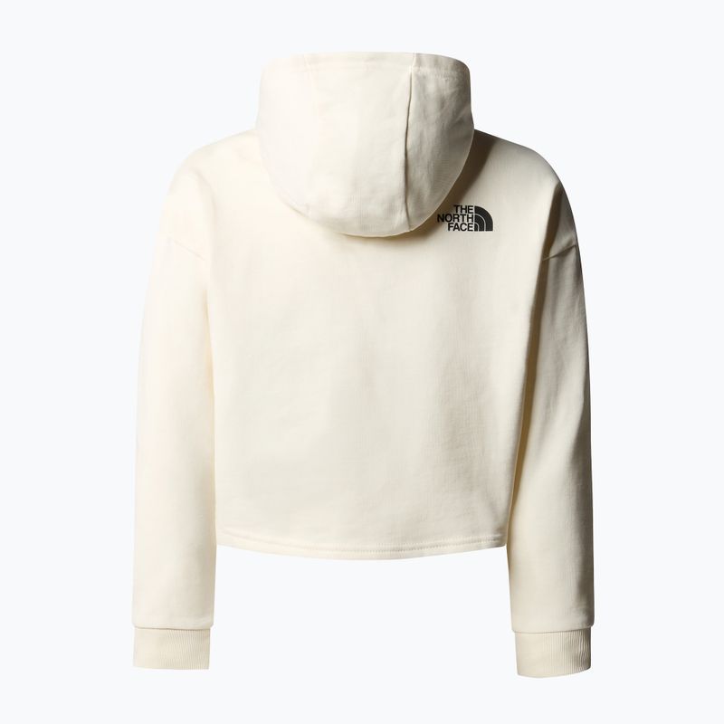 Bluza dziecięca The North Face Drew Peak Light Hoodie white dune 2