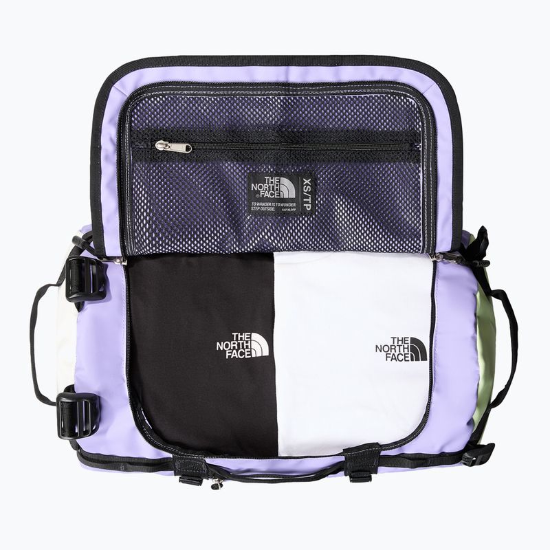 Torba podróżna The North Face Base Camp Duffel XS 31 l high purple/astro lime 4