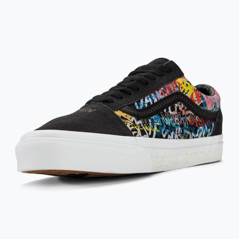 Buty Vans Old Skool black multi 8