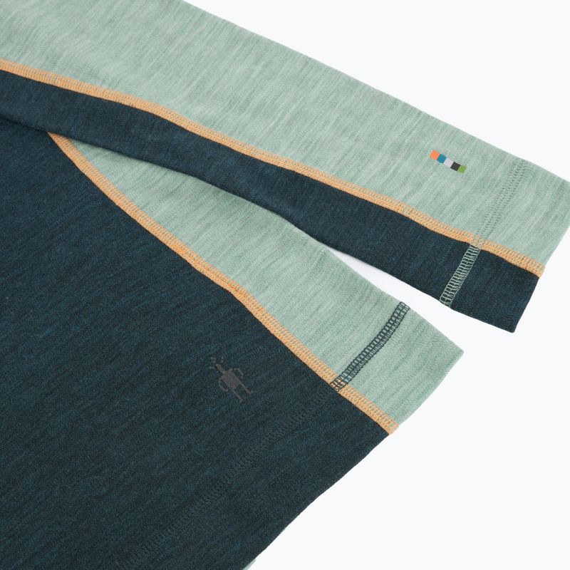 Bluza termoaktywna damska Smartwool Classic Thermal Merino Base Layer 1/2 Zip Hoodie Boxed twilight/arctic green 4