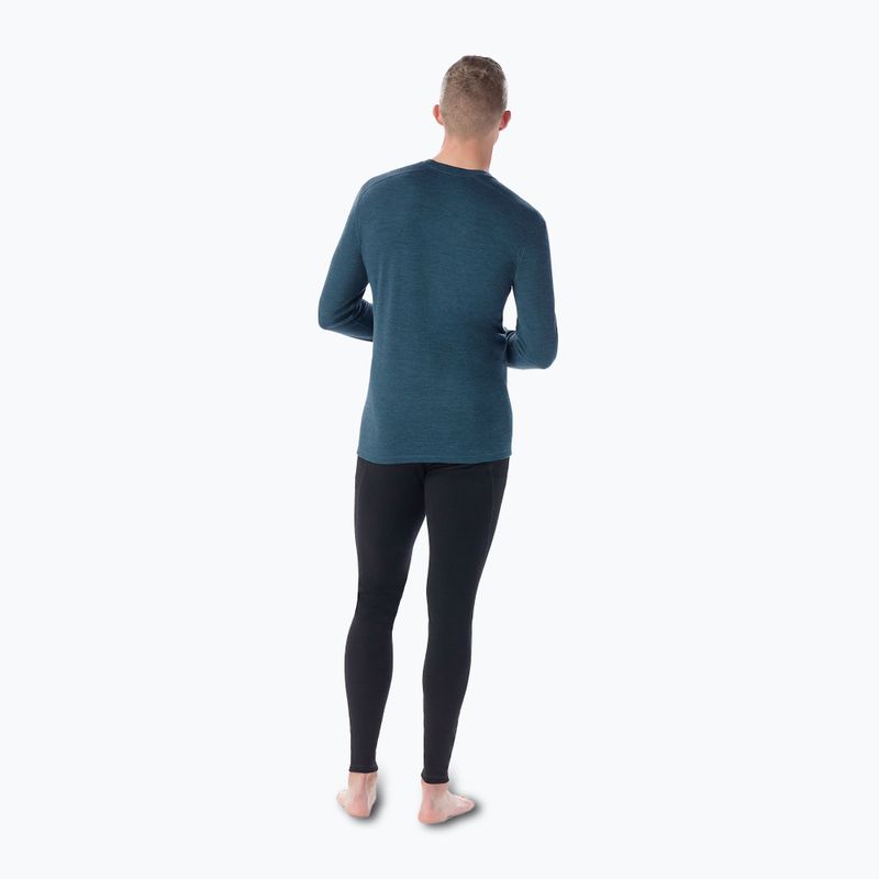 Longsleeve termoaktywny męski Smartwool Merino 250 Baselayer Crew Boxed twilight blue heather 2