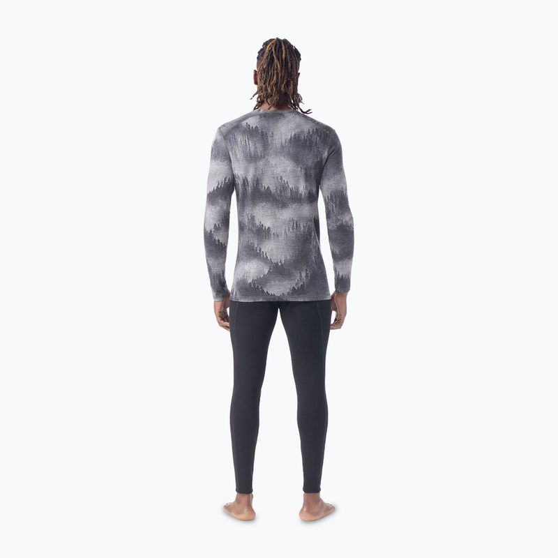 Longsleeve termoaktywny męski Smartwool Merino 250 Baselayer Crew Boxed charcoal foggy pines 2