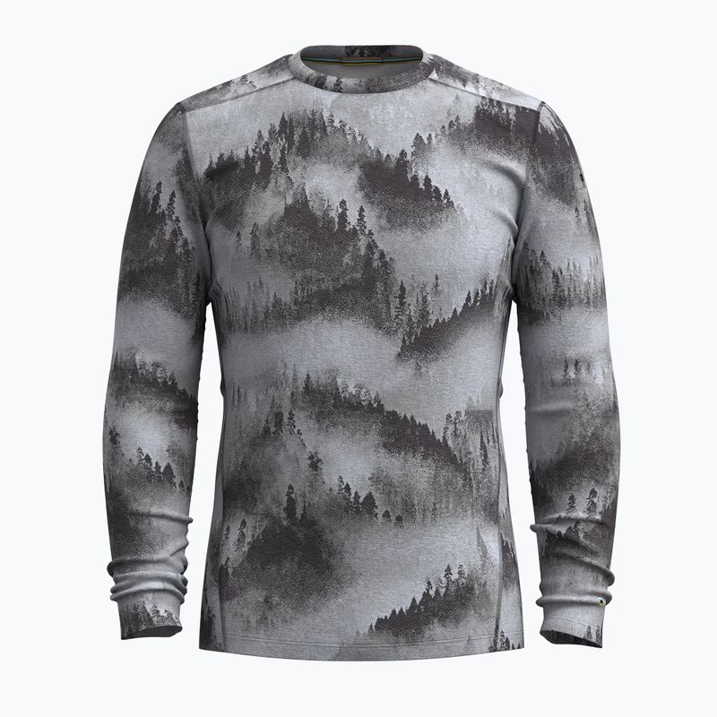 Longsleeve termoaktywny męski Smartwool Merino 250 Baselayer Crew Boxed charcoal foggy pines 3