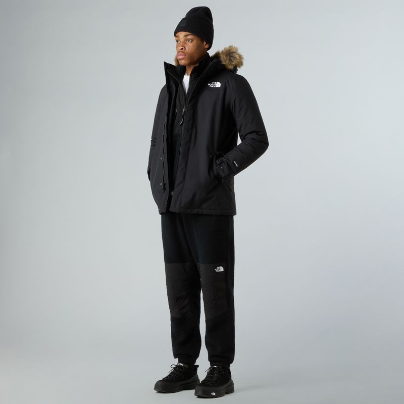 Kurtka ocieplana męska The North Face Zaneck black/black 2