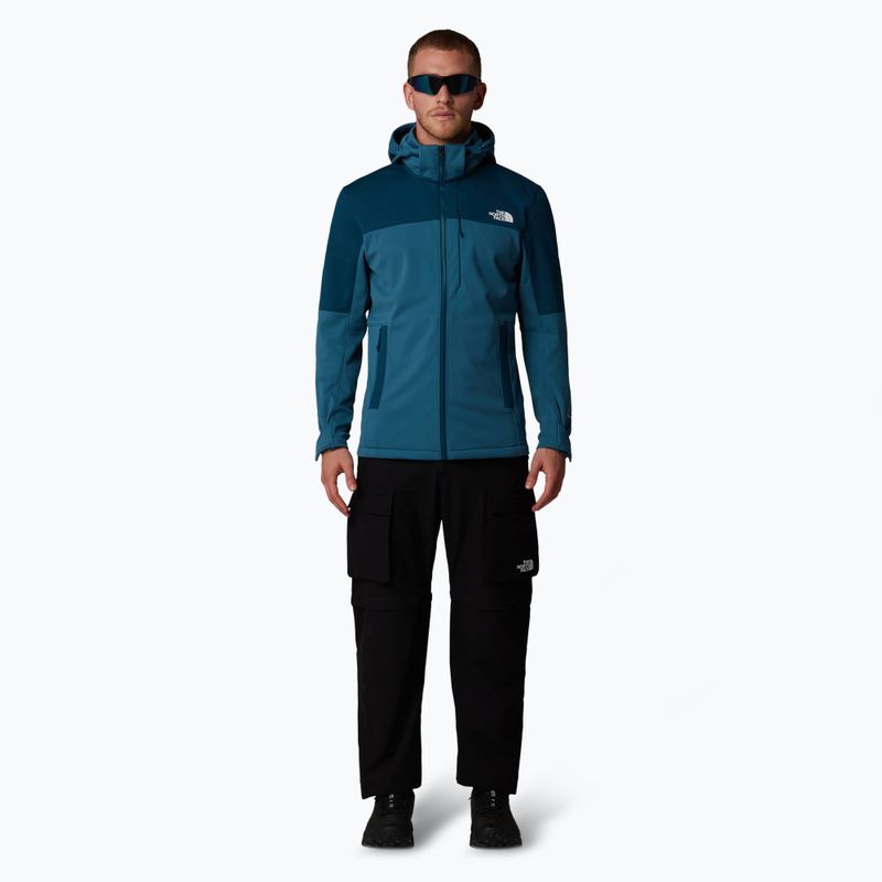 Kurtka softshell męska The North Face Diablo Softshell Detachable Hood midnight petrol/mallard 2