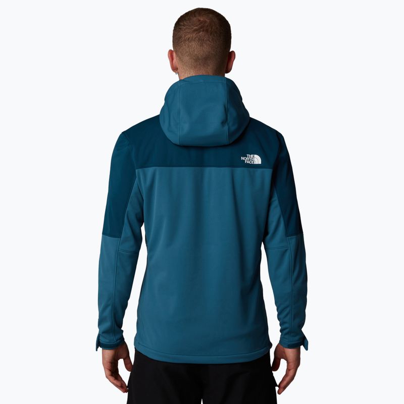 Kurtka softshell męska The North Face Diablo Softshell Detachable Hood midnight petrol/mallard 3