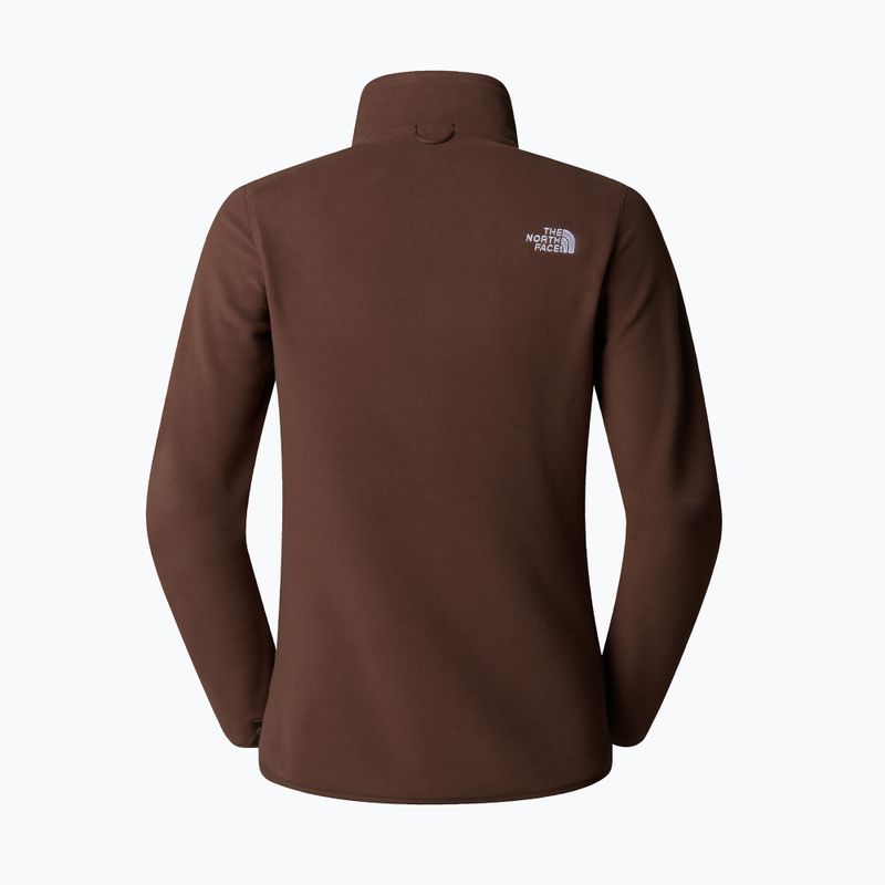 Bluza damska The North Face 100 Glacier FZ smokey brown 6