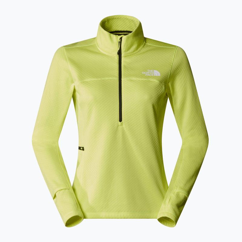 Bluza do biegania damska The North Face Winter Warm Pro 1/4 Zip firefly yellow 4