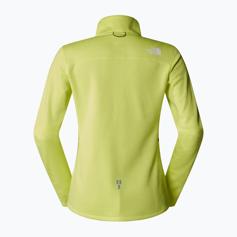 Bluza do biegania damska The North Face Winter Warm Pro 1/4 Zip firefly yellow 5