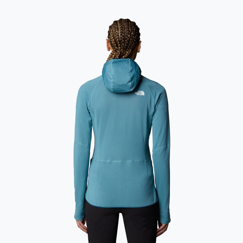 Bluza damska The North Face Bolt Polartec Hoodie algae blue/midnight petrol 3