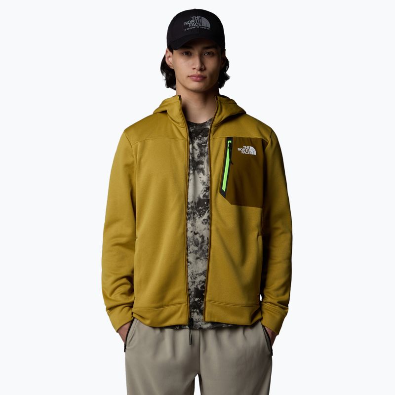 Bluza męska The North Face Mountain Athletics Full Zip Fleece amber green/ moss green 4