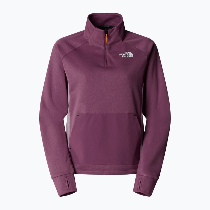 Bluza damska The North Face Mountain Athletics Fleece 1/4 Zip midnight mauve/ purple chalk 4