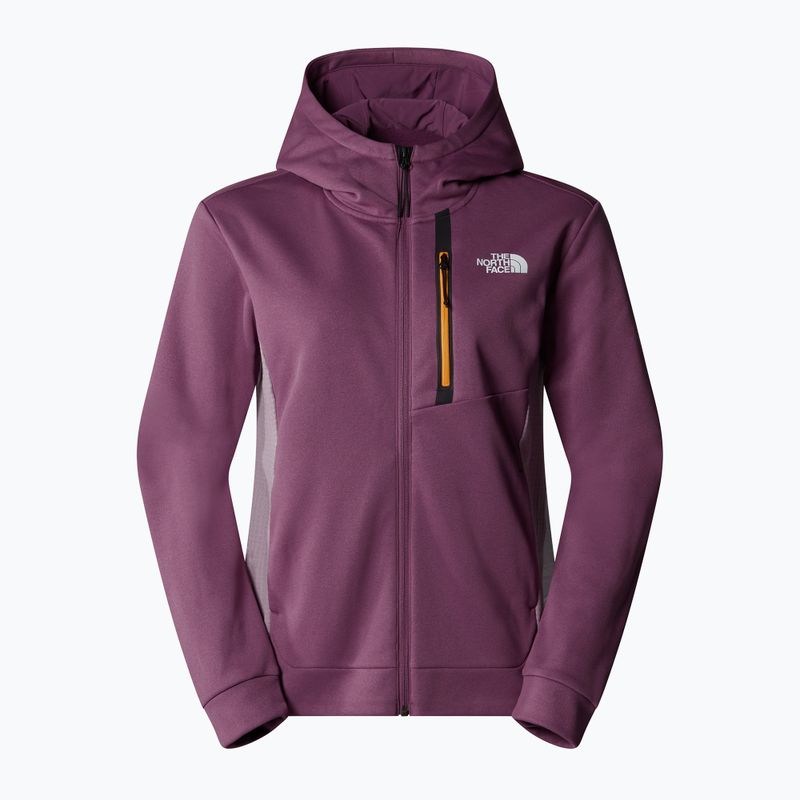 Bluza damska The North Face Mountain Athletics FZ Fleece midnight mauve/ purple chalk 4