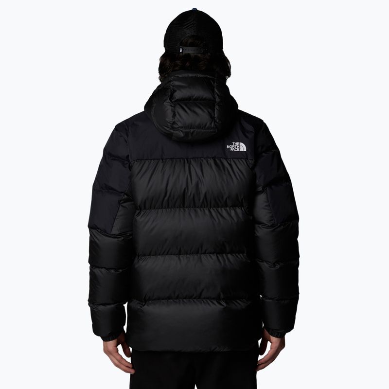 Kurtka puchowa męska The North Face Diablo Down 2.0 Hoodie black heather/blk 3