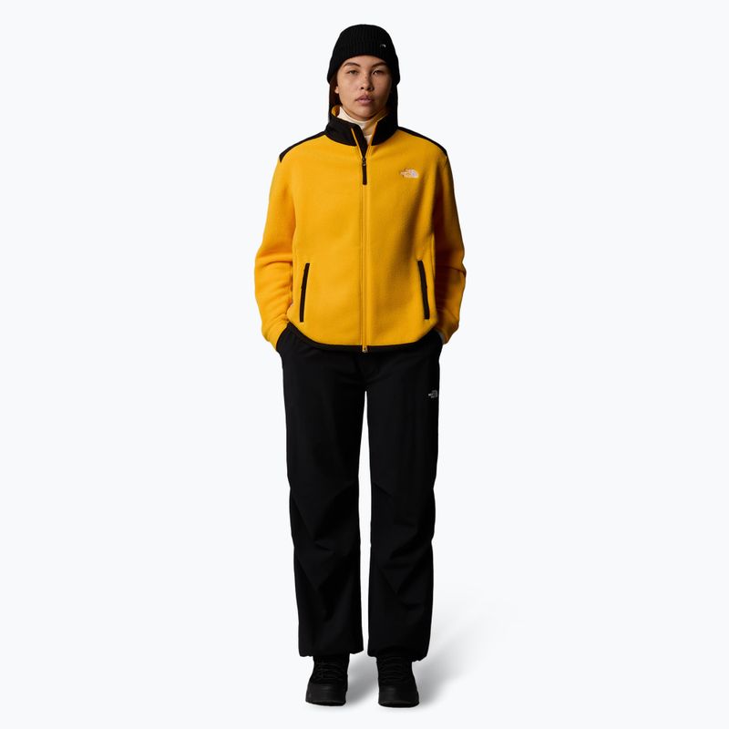 Bluza damska The North Face Alpine Polartec 200 FZ summit gold/black 2