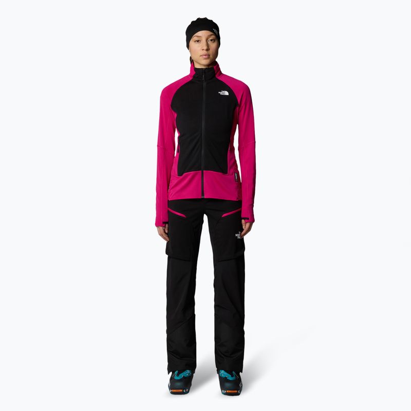 Bluza damska The North Face Bolt Polartec Jacket pink primrose/black 2