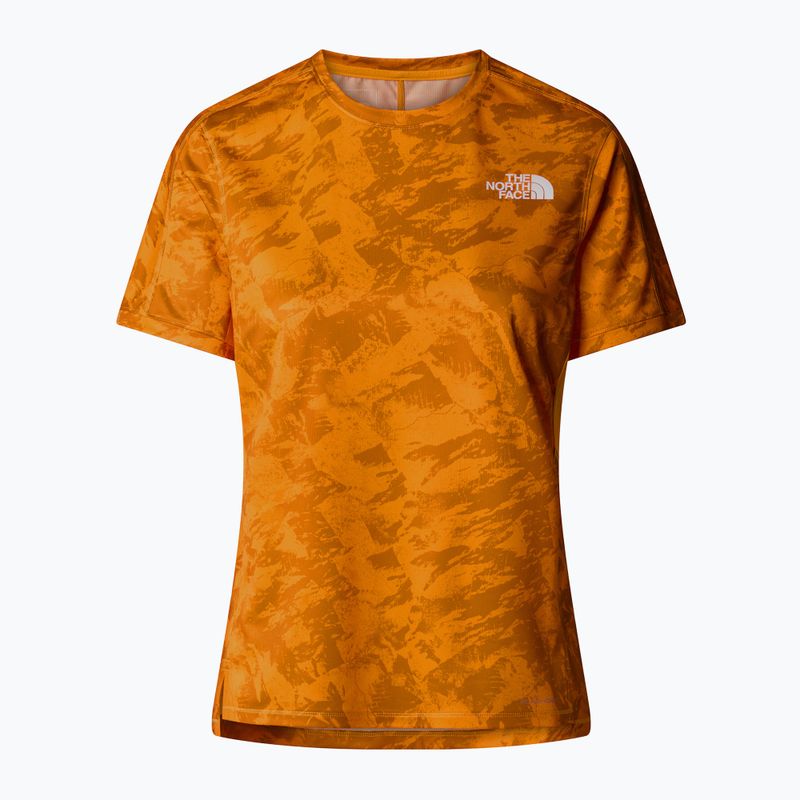 Koszulka do biegania damska The North Face Sunriser apricot glaze mountain 4