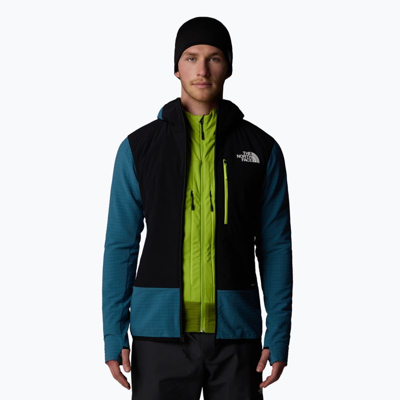 Kurtka hybrydowa męska The North Face Elixir Hybrid Ventrix Midlayer mallard blue / black 4