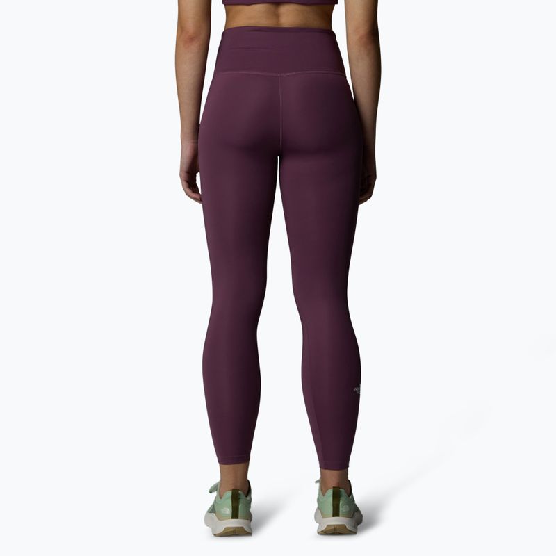 Legginsy do biegania damskie The North Face Flex 25In Tight midnight mauve 3