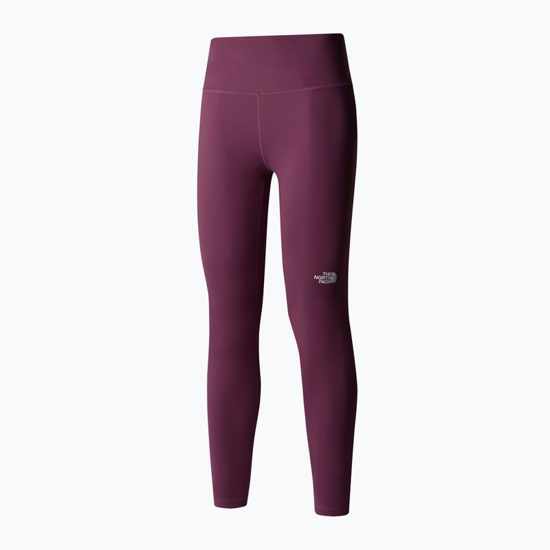 Legginsy do biegania damskie The North Face Flex 25In Tight midnight mauve 4