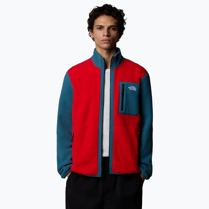 Bluza męska The North Face Yumiori Full Zip high risk red/ mallard blue 4