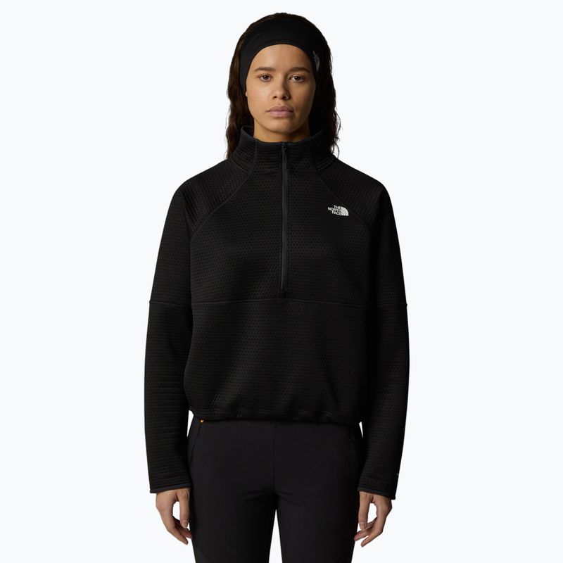 Bluza trekkingowa damska The North Face Vertical Thermal 1/4 Zip black