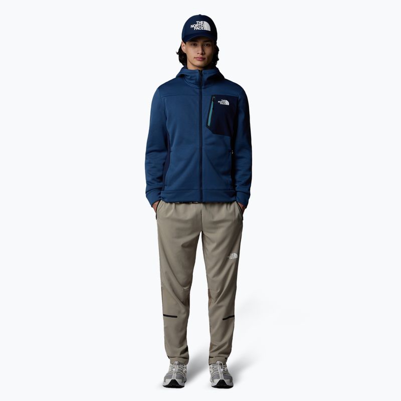 Bluza męska The North Face Mountain Athletics Full Zip Fleece shady blue/ summit navy 2