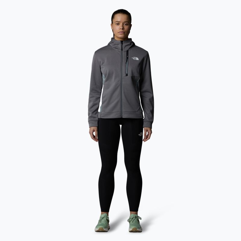 Bluza damska The North Face Mountain Athletics FZ Fleece smoked pearl/ monument grey 2