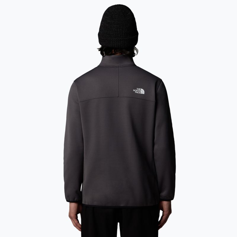 Bluza męska The North Face Crest 1/4 Zip anthracite grey/ black 3