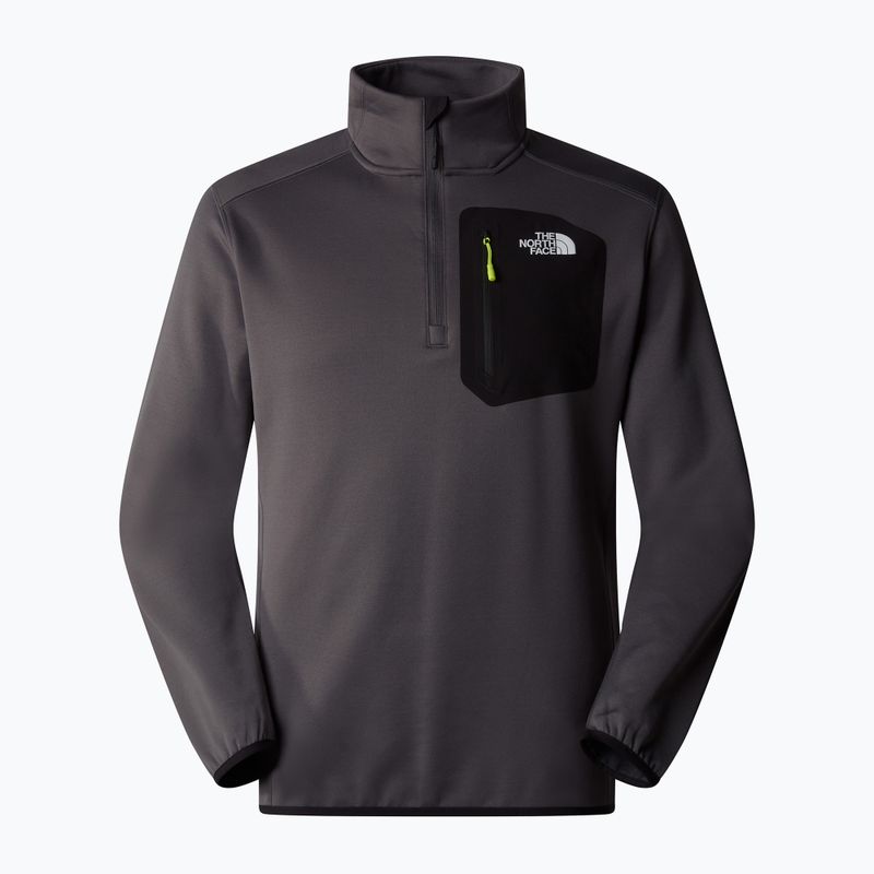 Bluza męska The North Face Crest 1/4 Zip anthracite grey/ black 4