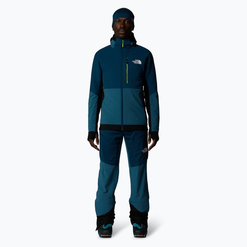 Kurtka hybrydowa męska The North Face Binntal Hybrid Ventrix Hoodie mallard blue/midnight 2