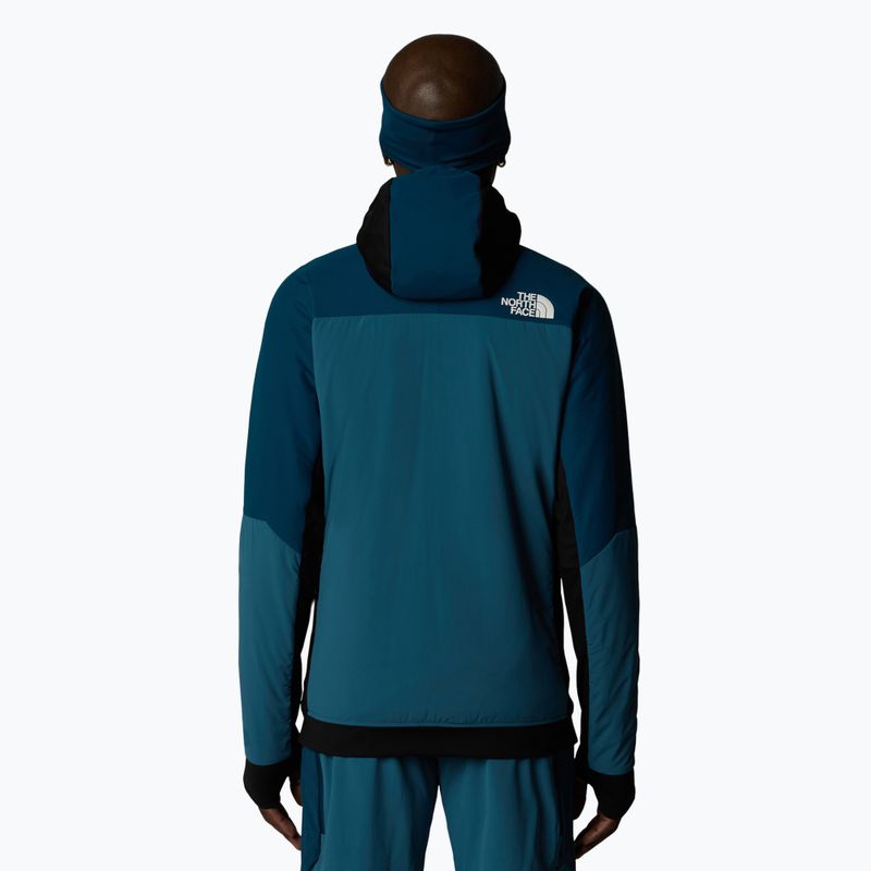 Kurtka hybrydowa męska The North Face Binntal Hybrid Ventrix Hoodie mallard blue/midnight 3