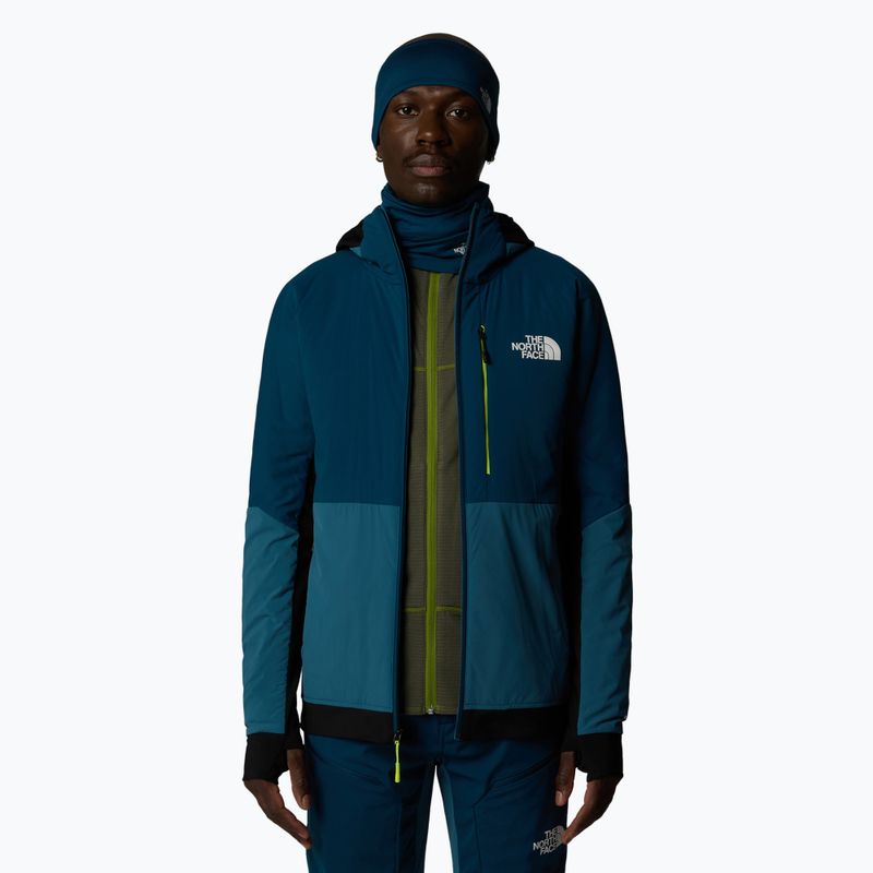 Kurtka hybrydowa męska The North Face Binntal Hybrid Ventrix Hoodie mallard blue/midnight 4