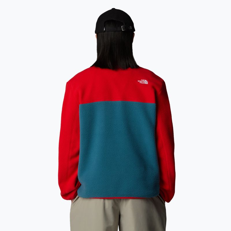 Bluza męska The North Face Yumiori 1/4 Zip mallard blue/ high risk 3