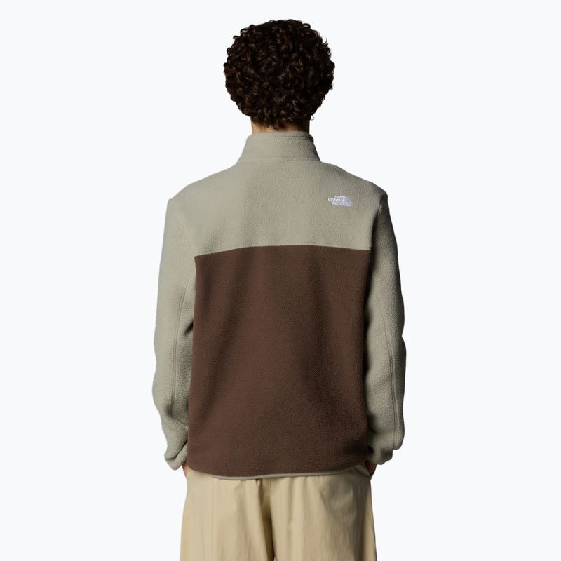 Bluza męska The North Face Yumiori 1/4 Zip smokey brown/ clay grey/ summit gold 3