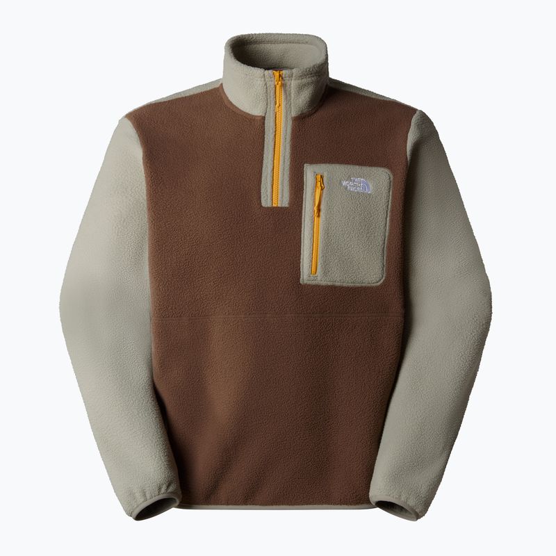 Bluza męska The North Face Yumiori 1/4 Zip smokey brown/ clay grey/ summit gold 4