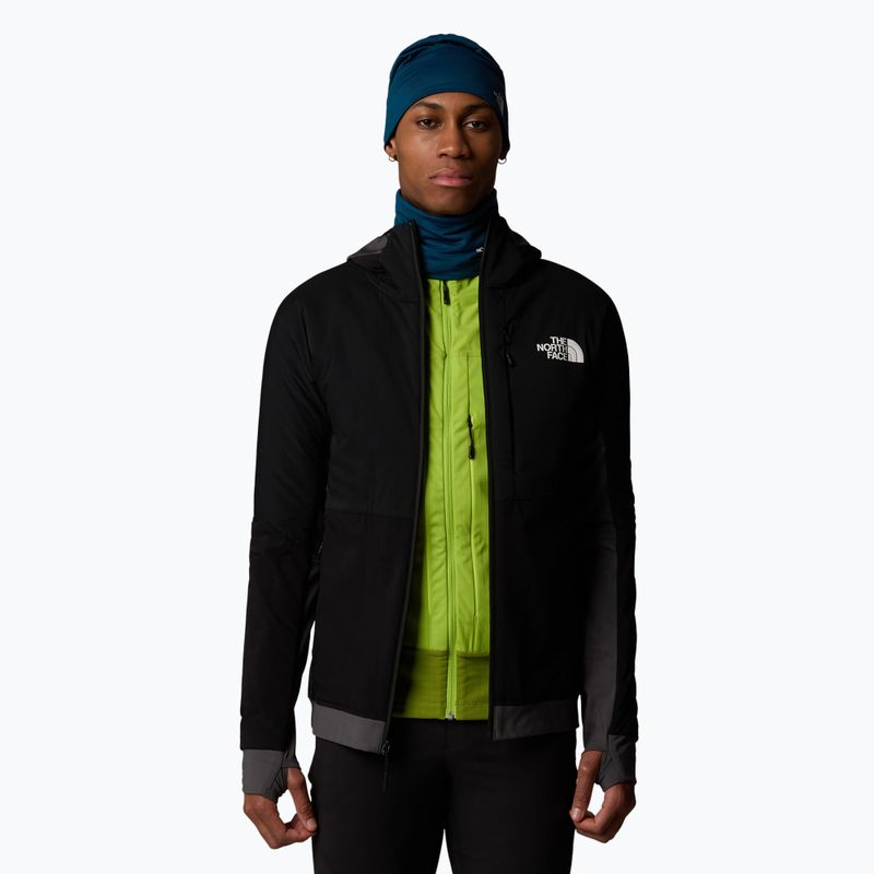 Kurtka hybrydowa męska The North Face Binntal Hybrid Ventrix Hoodie black/black/ant 4