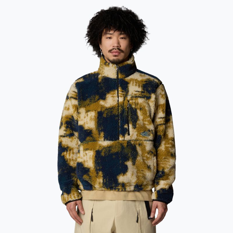 Bluza męska The North Face Extreme Pile Pullover midnight petrol bleach dye