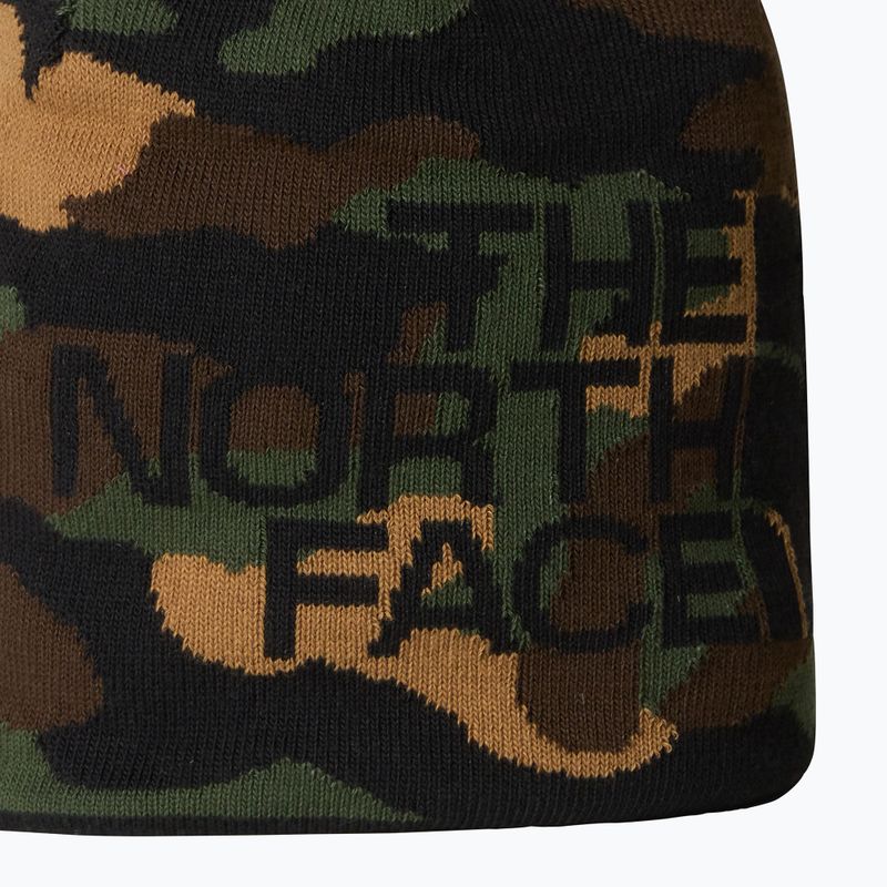 Czapka zimowa męska The North Face Reversible Highline black camo print 3