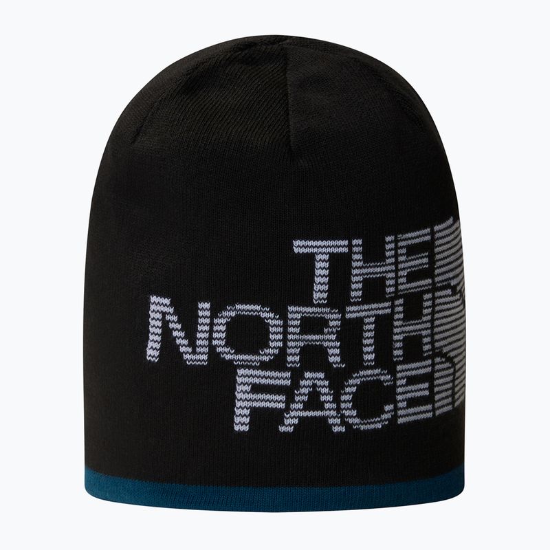 Czapka zimowa męska The North Face Reversible Highline midnight petrol/black 2