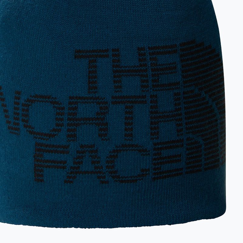 Czapka zimowa męska The North Face Reversible Highline midnight petrol/black 3