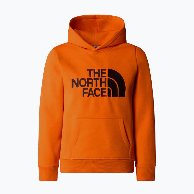 Bluza dziecięca The North Face Drew Peak P/O Hoodie orange 4