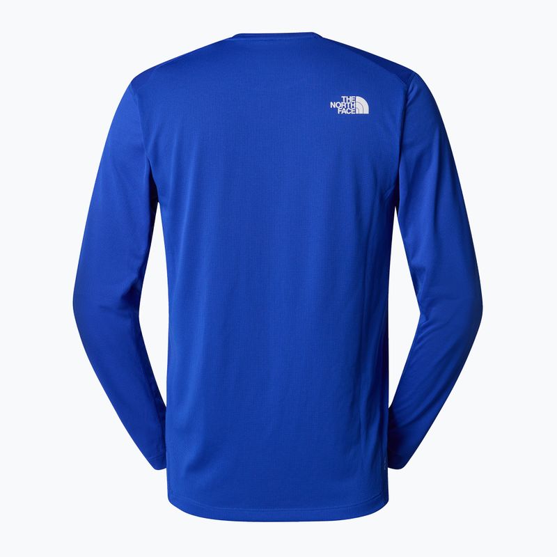 Longsleeve do biegania męski The North Face Lightbright Tee tnf blue 2