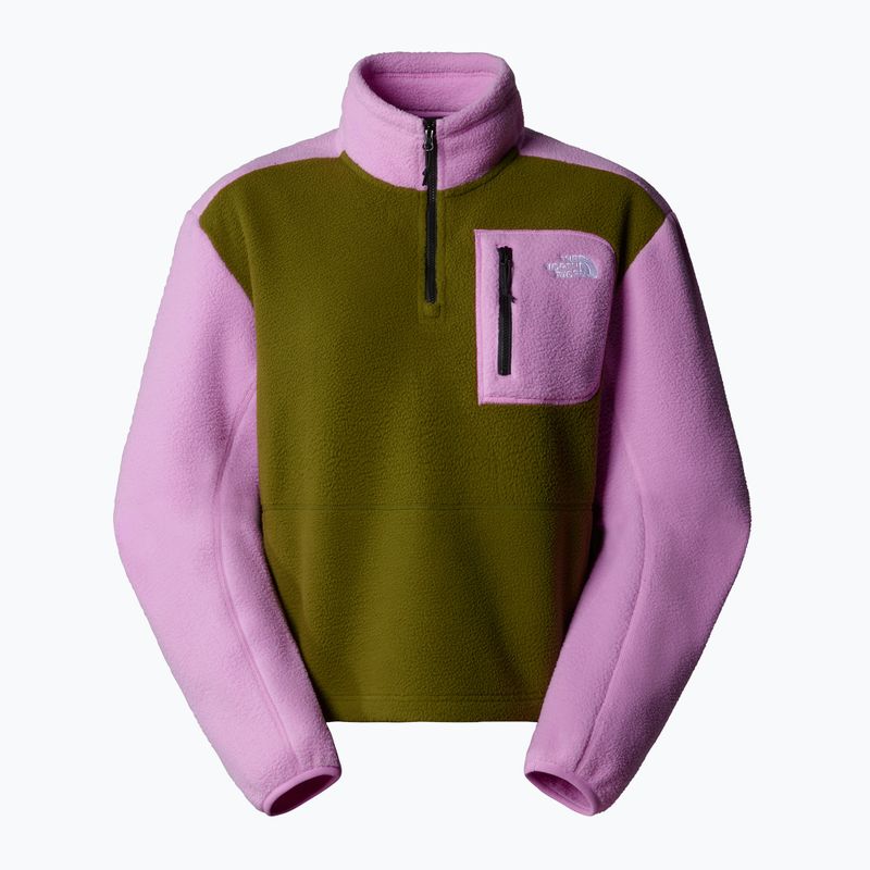 Bluza damska The North Face Yumiori 1/4 Zip forest olive/ dragonfruit 4