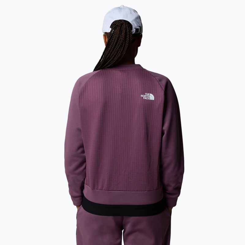 Bluza damska The North Face Mountain Athletics Fleece Crew midnight mauve 3