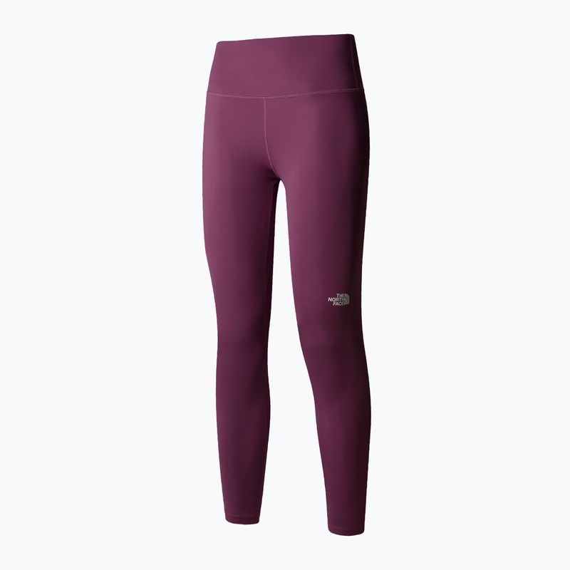 Legginsy do biegania damskie The North Face Mountain Athletics 25In Flex Tight midnight mauve 4